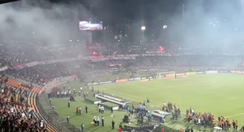 Jogo do Flamengo na Libertadores é cancelado por atos de vandalismo